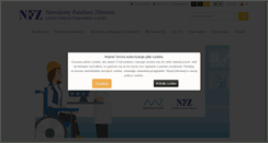 Desktop Screenshot of nfz-lodz.pl